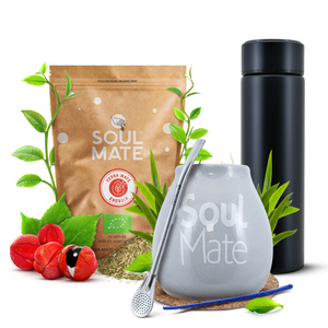 Zestaw Yerba Soul Mate Energia 500g 0,5kg Termos