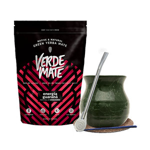 Zestaw Yerba Mate Energia 500g Tykwa Bombilla