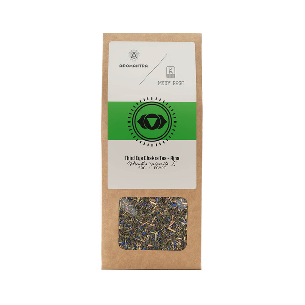 Aromantra x Mary Rose – Herbata na Czakrę Trzeciego Oka Ajna (ziołowa) 50 g