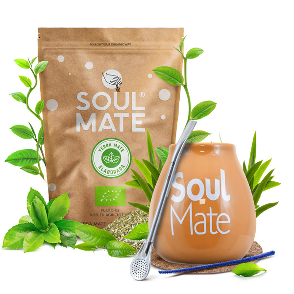 Zestaw Startowy do Yerba Mate Soul Mate Tykwa 500g