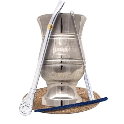 Zestaw akcesoriów do yerba mate: Palo Santo + Bombilla