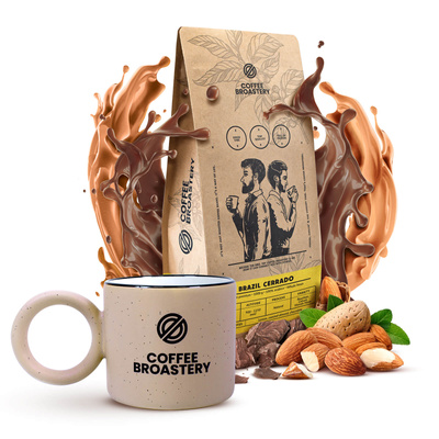 Zestaw Coffee Broastery: kawa Brazil Cerrado + kubek