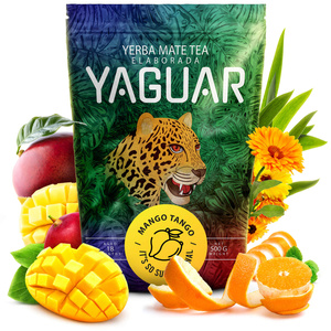 Zestaw Yerba Mate dla Dwojga: Yaguar 2x500g + 2x Matero + 2x Bombilla