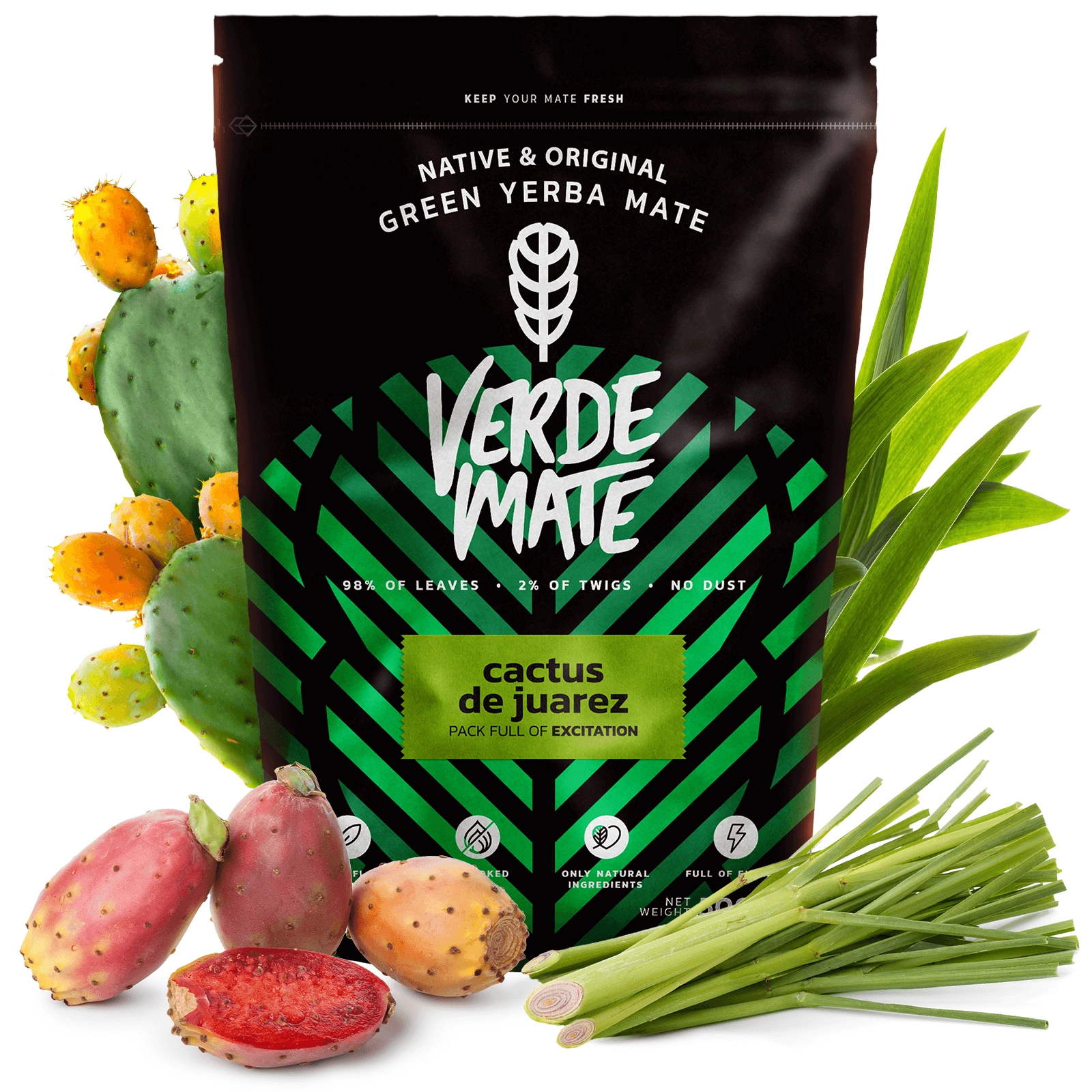Verde Mate Green Cactus de Juarez - Zbliżenie