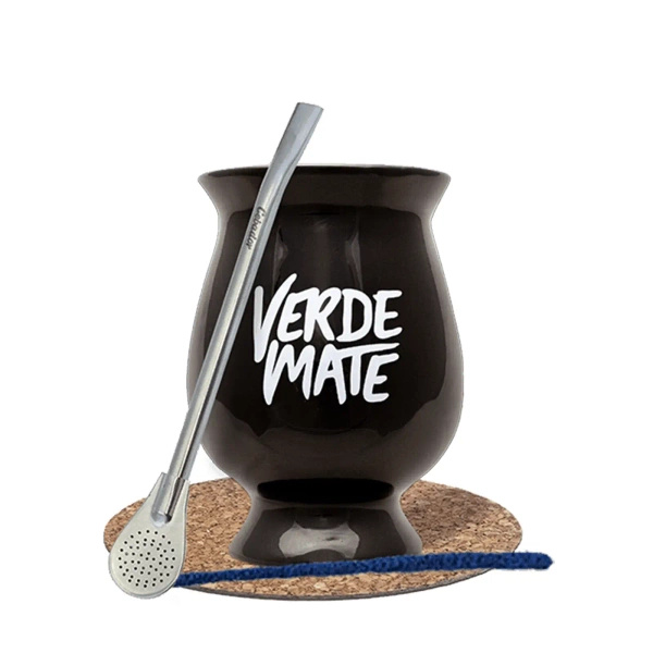 Zestaw Yerba Mate Matero / Tykwa + Bombilla 19cm