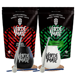 Zestaw Yerba Verde Mate Silueta 500g + Energia 500g