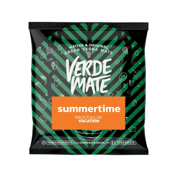 Verde Mate Green Summertime - Zbliżenie