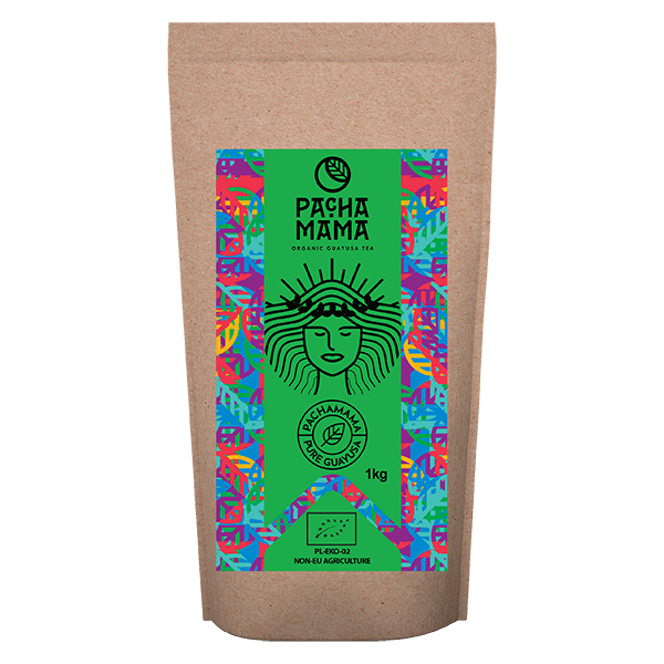 Guayusa Pachamama 1 kg - z organicznym certyfikatem