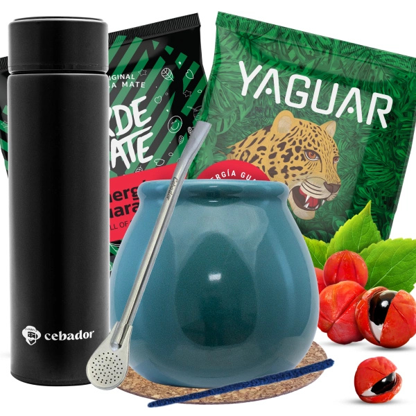 Zestaw Yerba Mate Green Energia 100g TERMOS