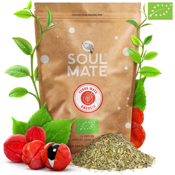 Zestaw Yerba Soul Mate Energia 500g 0,5kg Termos