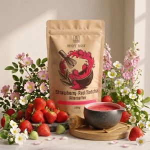 Mary Rose – Red Matcha Alternative – Truskawka (w proszku) 100 g