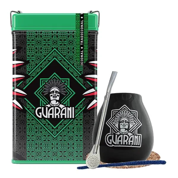 Zestaw Yerbera Guarani Elaborada Tradicional 0,5kg