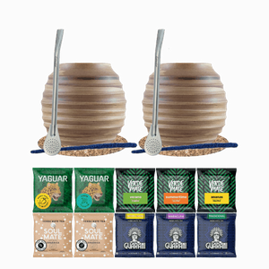 Zestaw Yerba Mate dla Dwojga 10x 50g 500g Matero