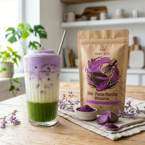 Mary Rose – Purple Matcha Alternative – Ube (w proszku) 50 g