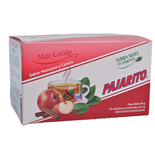 Pajarito w saszetkach - jabłkowo-cynamonowa 20x3g