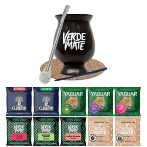Zestaw prezentowy Yerba Mate 500g Tykwa 10x50g
