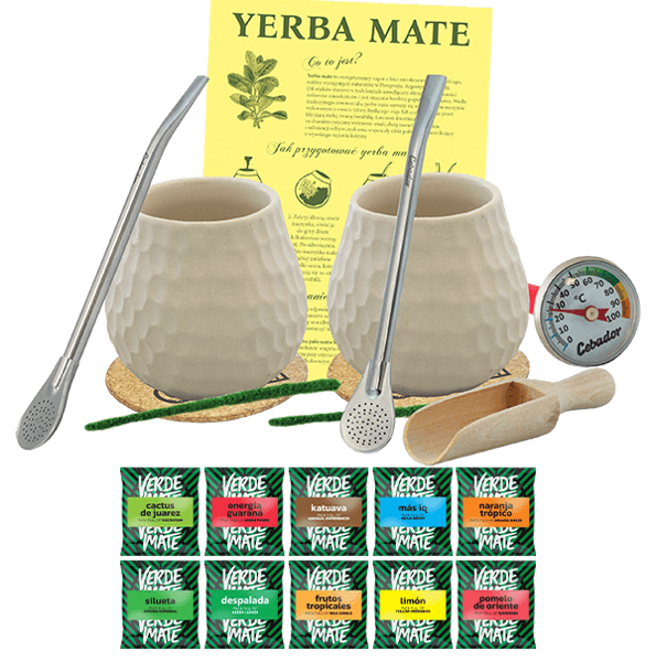 Zestaw yerba mate dla pary 10x50g