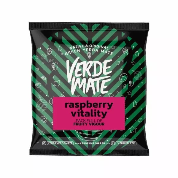 Verde Mate Green Raspberry Vitality - Zbliżenie