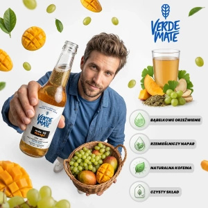 Verde Mate Green Cold Brew – Más IQ Mango 330 ml