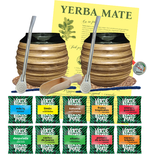 Zestaw yerba mate dla pary 10x50g