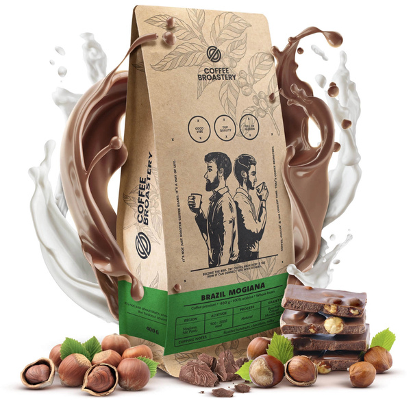 Zestaw prezentowy Coffee Broastery: 3x kawa brazylijska + kubek