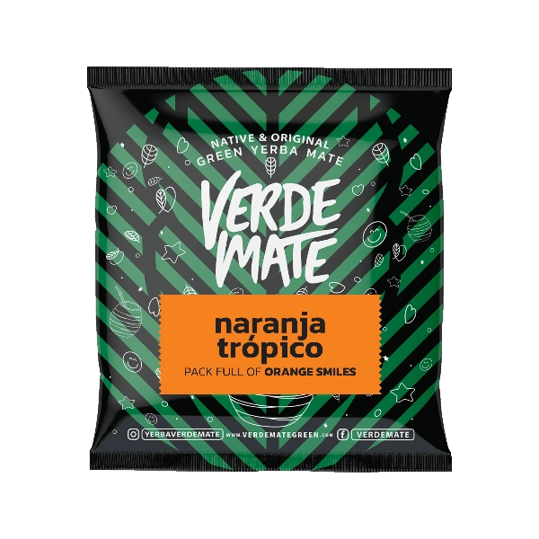 Verde Mate Green Naranja Trópico - Zbliżenie