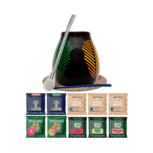 Zestaw startowy Yerba Mate Tykwa Bombilla 10x50g 0,5kg