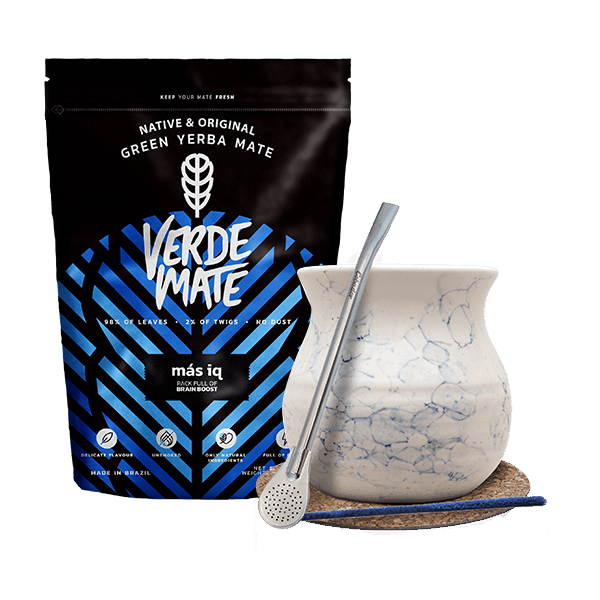 Zestaw Yerba Verde Mate Mas IQ 500g 0,5kg