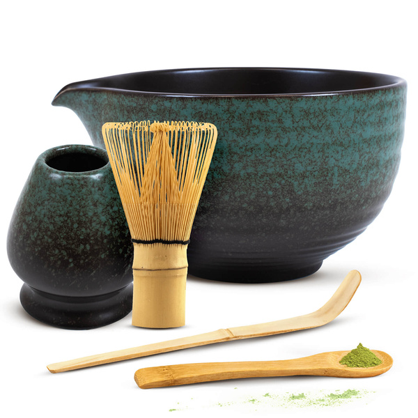 Zestaw akcesoriów do parzenia herbaty matcha