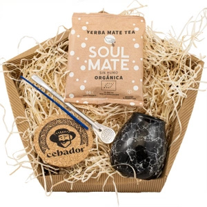 Zestaw prezentowy Yerba Mate: Soul Mate Energia 50g + tykwa + bombilla