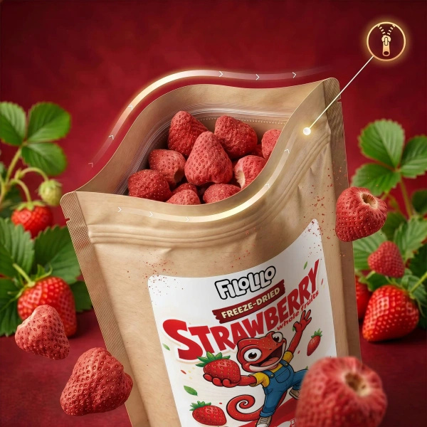 FiloLilo – Truskawka liofilizowana (cała) 20 g