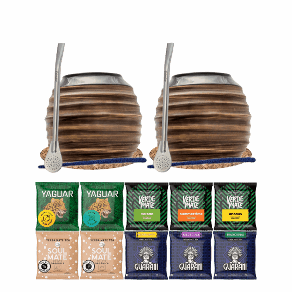 Zestaw Yerba Mate dla Dwojga 10x 50g 500g Matero