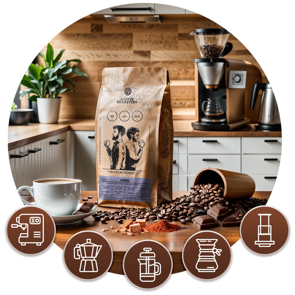 Coffee Broastery - Kawa ziarnista Cuba Sierra Maestra Speciality 400 g