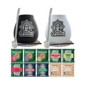 Zestaw Yerba Mate 500g Tykwa x2 Bombilla 10x50g