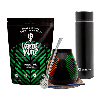 Zestaw Yerba Verde Mate Green 500g Termos Tykwa