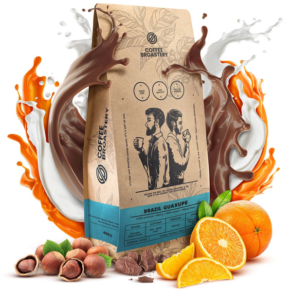 Zestaw prezentowy Coffee Broastery: 3x kawa brazylijska + kubek