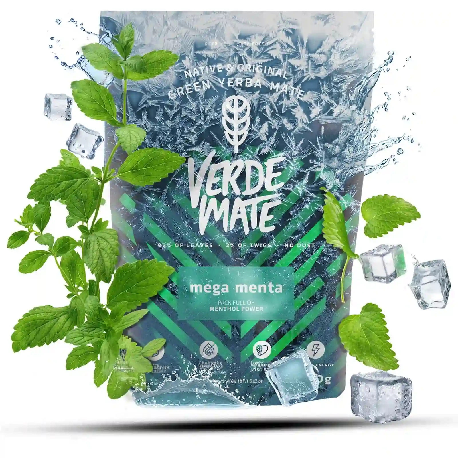 Verde Mate Green Mega Menta - Zbliżenie