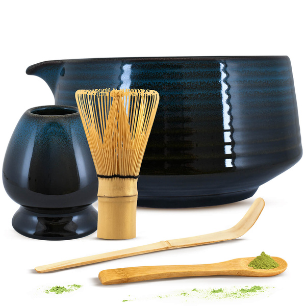 Zestaw akcesoriów do parzenia herbaty matcha
