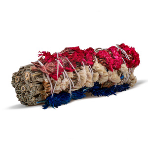 Biała szałwia z kwiatami – Kadzidło 20-30 g (rolka)