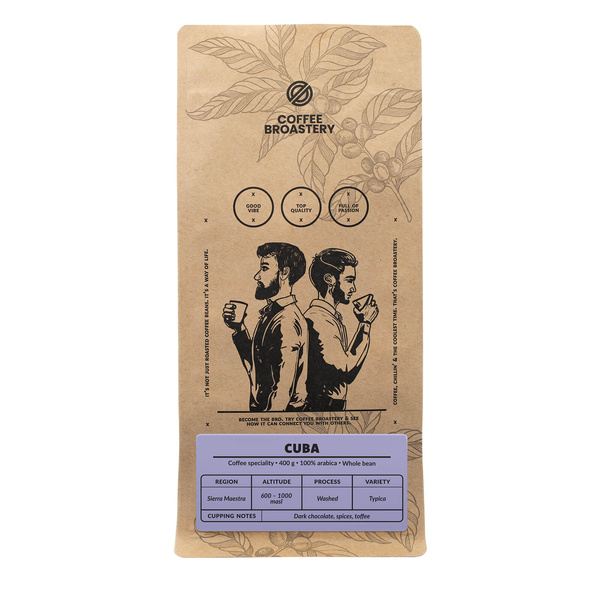 Coffee Broastery - Kawa ziarnista Cuba Sierra Maestra Speciality 400 g