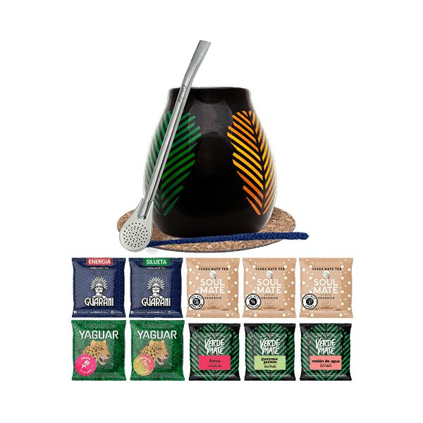 Zestaw startowy Yerba Mate Tykwa Bombilla 10x50g 0,5kg