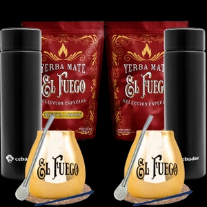 ZESTAW Yerba Mate TERMOS akcesoria dla dwojga