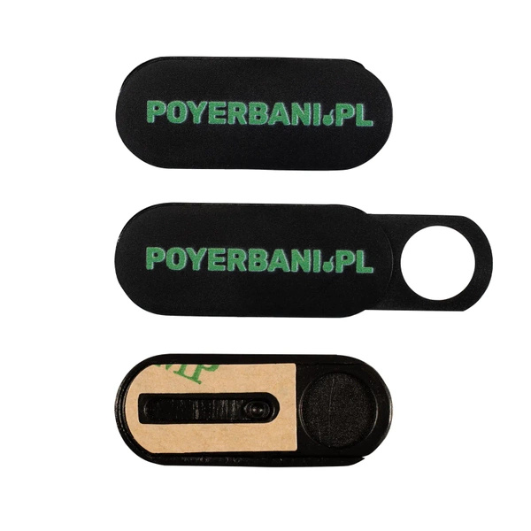 Zaślepka na kamerkę z logo poyerbani.mom
