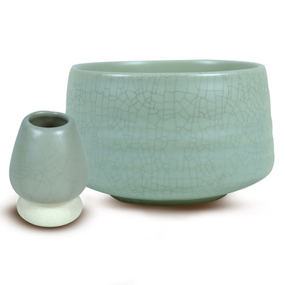 Zestaw akcesoriów do parzenia herbaty matcha